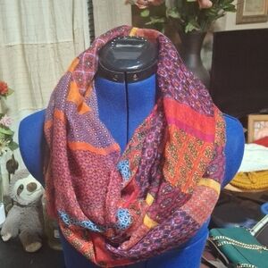 Colorful Patterned Scarf